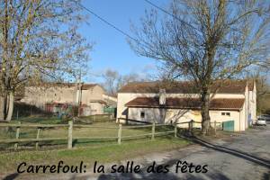 Carrefoul la salle des fêtes — Notre salle des fêtes, qui accueille certaines de nos animations comme le loto annuel