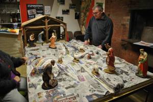 Conception du décors de la crèche 12