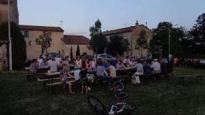 Pas besoin de vélo à table !